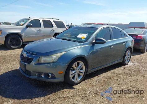 2012 Chevrolet Cruze Ltz z USA, uszkodzony, nr VIN 1G1PH5SC8C7271307